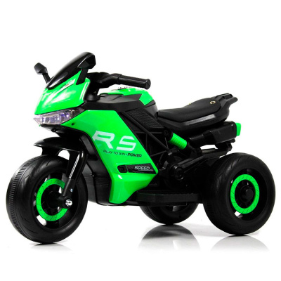 Детский электротрицикл RiverToys K002PX зеленый